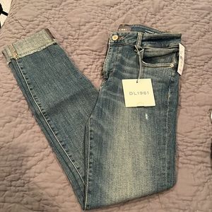 DL 1961 Florence Ankle Mid arise Instasculpt Skinny Jeans